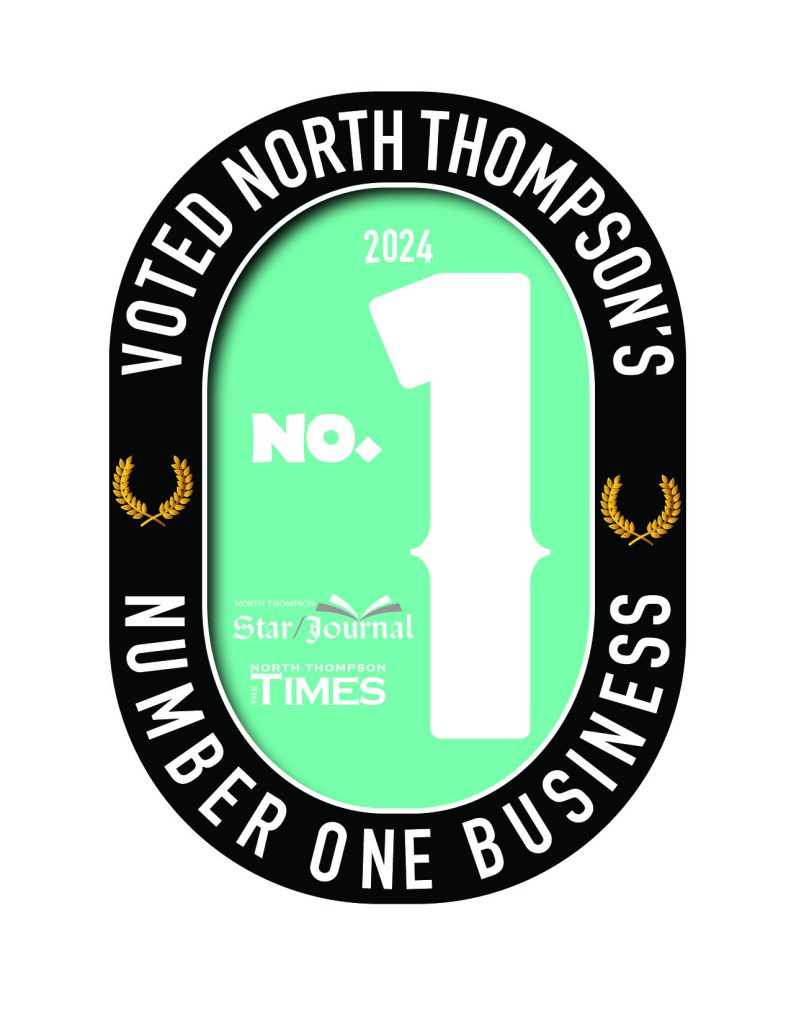Voted North Thompson's Number 1 Business for 2024.